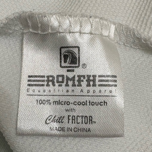 Romfh Chill Factor Show Equestrian Apparel Long Sleeve Size L - Picture 8 of 12
